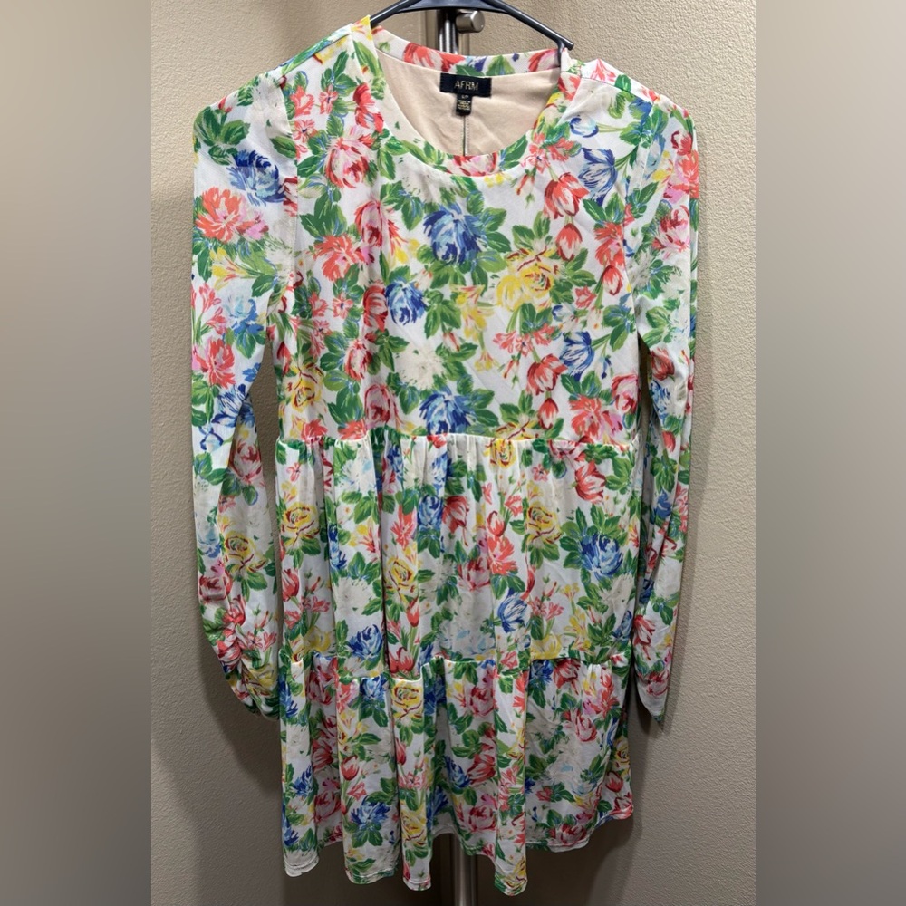 Floral Long Sleeve Dress